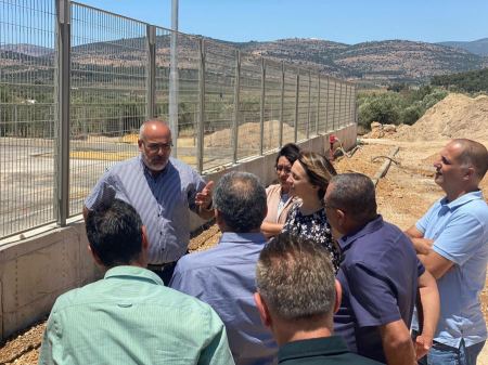 النائب السعدي ومندوبو وزارتي المالية وتطوير النقب والجليل في زيارة عمل ميدانية ل جديدة-المكر وعرابة*